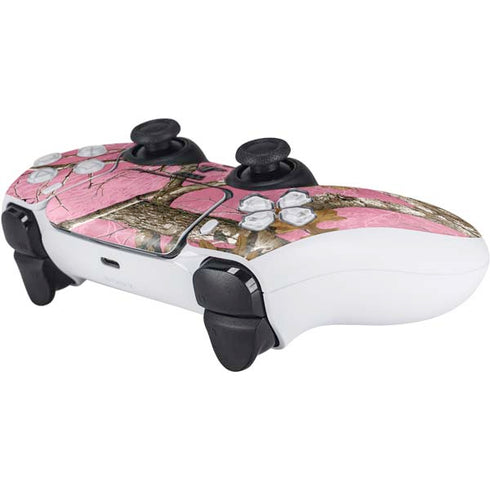 RealTree Edge Pink Camo PS5 Controller Skin